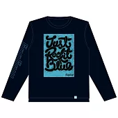 [Just Rock It 2019 藍 BLUE 巡迴演唱會 上海場限定周邊商品] 五月天 / 天天天天天空藍 藍黑長T - M