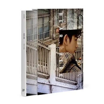 朴珍榮 JINYOUNG (GOT7) PHOTOBOOK in TAIPEI HEAR , HERE 寫真書 台北 (韓國進口版)