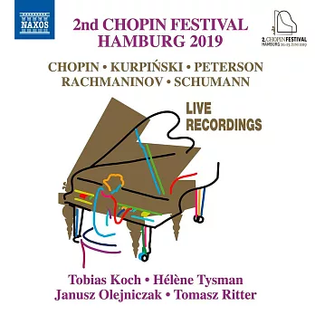 蕭邦:第二屆漢堡蕭邦音樂節(2019) - 鋼琴音樂 / 科赫(鋼琴),奧列尼札克(鋼琴),里特(鋼琴),泰斯曼(鋼琴)