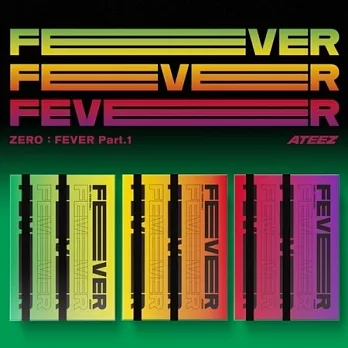 ATEEZ - ZERO : FEVER PART.1 (5TH MINI ALBUM) 迷你五輯 (韓國進口版) 3版隨機