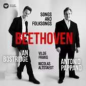 貝多芬：歌曲與民謠 / 博斯崔吉〈男高音〉/ 帕帕諾〈鋼琴〉/ 薇爾德.弗朗〈小提琴〉 / 阿爾斯泰德〈大提琴〉(歐洲進口盤)