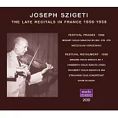 小提琴大師西格提晚年在法國的音樂會實況錄音 (2CD)