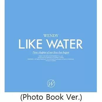 Wendy / The 1st Mini Album ‘Like Water’ (Photo Book Ver.)
