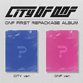 ONF - CITY OF ONF (REPAKAGE ALBUM) 正規一輯 改版 (韓國進口版) 2版合購