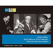 四位大提琴大師的珍貴錄音世界首發CD: 阿杜勒斯庫,米納第,傅尼葉,史塔克 (4CD)