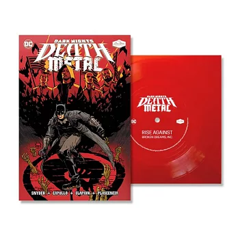 Rise Against / Broken Dreams, Inc. (DC - Dark Nights: Death Metal Version) (進口版漫畫+7吋Flexi Disc黑膠唱片)
