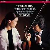 柴可夫斯基 & 西貝流士：小提琴協奏曲 / 穆洛娃(小提琴)、小澤征爾(指揮)、波士頓交響樂團 (180g 2LP)