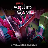 官方週邊商品 魷魚遊戲 SQUID GAME NETFLIX 2022方形月曆 (英國進口)