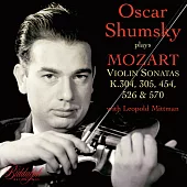 蕭姆斯基演奏五首莫札特小提琴奏鳴曲 (世界首度CD發行)
