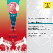 布梭尼之紙捲鋼琴經典(2CD)/布梭尼/改編巴哈、蕭邦、李斯特