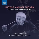 貝多芬: 交響曲集 / 亞當．費雪 (指揮) / 丹麥國家合唱團 / 丹麥室內樂團 (5CD)