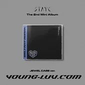 STAYC - YOUNG-LUV.COM JEWEL CASE VER. 迷你二輯 (韓國進口版) 6版隨機