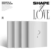 MONSTA X - SHAPE OF LOVE (11TH MINI ALBUM) 迷你十一輯 (韓國進口版) 4版隨機