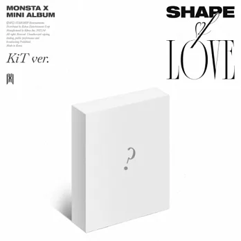 MONSTA X - SHAPE OF LOVE (11TH MINI ALBUM) 迷你十一輯 (韓國進口版) 智能卡