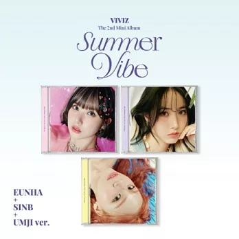 VIVIZ -SUMMER VIBE (2ND MINI ALBUM) 迷你二輯 (韓國進口版) JEWEL CASE 3版隨機
