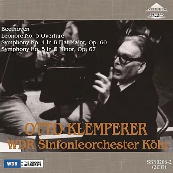 克倫培勒指揮科隆廣播交響樂團的貝多芬傳奇名演 (2CD)