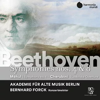 貝多芬: 第4,8號交響曲 / 梅於爾: 第1號交響曲 / 伯恩哈德．福克 指揮 / 柏林古樂學會樂團 (2CD)