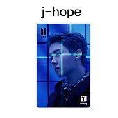 官方週邊商品 防彈少年團 BTS X T-MONEY CARD 閃卡 交通卡【J-HOPE】(韓國進口版)