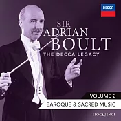 英國指揮大師鮑特~DECCA錄音大全集 第二輯 巴洛克音樂與宗教音樂 (原始封面限量珍藏版)(Sir Adrian Boult – The Decca Legacy, Vol 2: Baroque & Sacred Music (13CD))