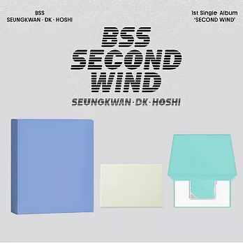 BSS (SEVENTEEN) - BSS 1ST SINGLE ALBUM ’SECOND WIND’ 首張單曲專輯 PHOTOBOOK VER. (韓國進口版)