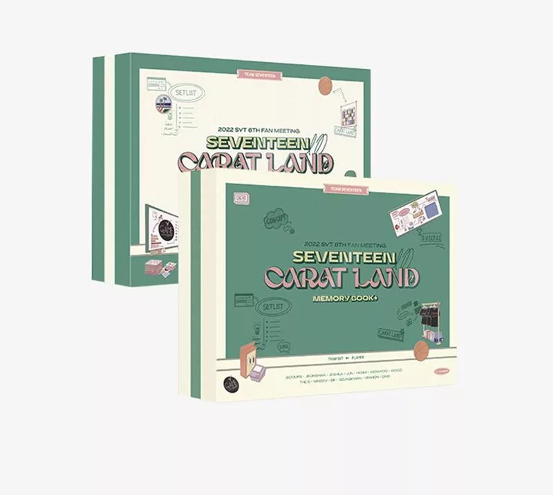 SEVENTEEN - in CARAT LAND MEMERY BOOK 六期粉絲見面會 DVD (韓國進口版)