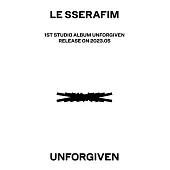 LE SSERAFIM - 1ST STUDIO ALBUM ’UNFORGIVEN’ 正規一輯 3版合購 (韓國進口版)