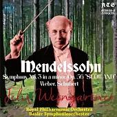 溫嘉特納指揮生涯唯一浪漫時期交響曲錄音 / 孟德爾頌第三號交響曲”蘇格蘭” (終極HQCD限量版)