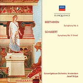 克力普斯指揮皇家大會堂的罕見錄音 /貝多芬第四號交響曲與舒伯特偉大交響曲 (世界首度CD發行)