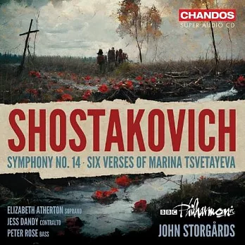 蕭士塔高維契: 第14號交響曲 / 茨維塔耶娃的六首詩篇 / 約翰．史托加德 指揮 / BBC愛樂管弦樂團 (SACD)