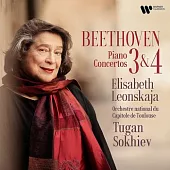 貝多芬: 第3&4號鋼琴協奏曲 / 伊莉莎白.蕾昂絲卡雅