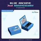 蔚藍檔案 BLUE ARCHIVE 2ND ANNIVERSARY OST 遊戲原聲帶 智能卡版 (韓國進口版)