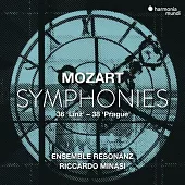 莫札特: 第36號交響曲 (林茲) / 第38號交響曲 (布拉格) / 黎卡多.米納西 指揮 / 共鳴合奏團