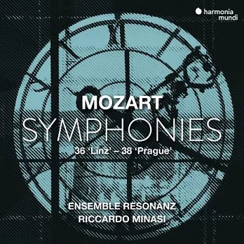 莫札特: 第36號交響曲 (林茲) / 第38號交響曲 (布拉格) / 黎卡多．米納西 指揮 / 共鳴合奏團