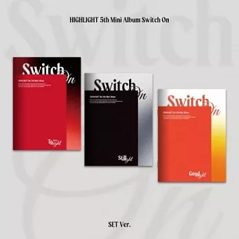 HIGHLIGHT - THE 5TH MINI ALBUM [SWITCH ON]  迷你五輯 PHOTOBOK版隨機版 (韓國進口版)
