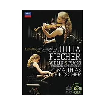 茱莉亞．費雪 / 小提琴與鋼琴全才 DVD