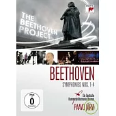 貝多芬: 第一至第四號交響曲 / 帕佛.賈維(指揮)布萊梅德意志室內愛樂管弦樂團 DVD