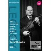 歐伊史特拉赫父子演奏巴哈、莫札特、布拉姆斯等協奏曲/ 歐伊史特拉赫父子(小提琴)、柯林戴維斯(指揮)英國室內樂團、曼紐因及孔德拉辛(指揮)莫斯科愛樂管弦樂團 DVD