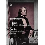 兩位大師之相遇～巴倫波因與布列茲共演「李斯特」兩首鋼琴協奏曲 / 丹尼爾．巴倫波因(鋼琴)、皮耶．布列茲（指揮）柏林國立管弦樂團 DVD