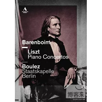 兩位大師之相遇～巴倫波因與布列茲共演「李斯特」兩首鋼琴協奏曲 / 丹尼爾．巴倫波因(鋼琴)、皮耶．布列茲（指揮）柏林國立管弦樂團 DVD