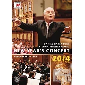 2014維也納新年音樂會 / 巴倫波因&維也納愛樂 DVD