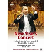 2013年威尼斯鳳凰歌劇院新年音樂會 DVD / 蘭卡托蕾(女高音)、皮爾古(男高音)、賈第納(指揮)鳳凰歌劇院樂團