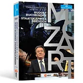 莫札特：鋼琴協奏曲第20、21及27號/布赫賓德/德勒斯登國立歌劇院管弦樂團 (DVD)