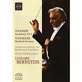 舒伯特：第九號交響曲《偉大》& 舒曼：《曼佛雷》序曲 / 伯恩斯坦〈指揮〉巴伐利亞廣播交響樂團 &維也納愛樂 (DVD)