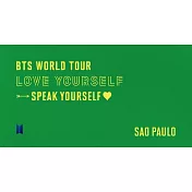 防彈少年團 BTS WORLD TOUR ’LOVE YOURSELF:SPEAK YOURSELF’ SAO PAULO 巴西場 DVD (韓國進口版)