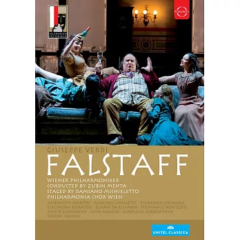 威爾第：歌劇《法斯塔夫》/ 梅塔〈指揮〉/ 維也納愛樂與合唱團 (DVD)