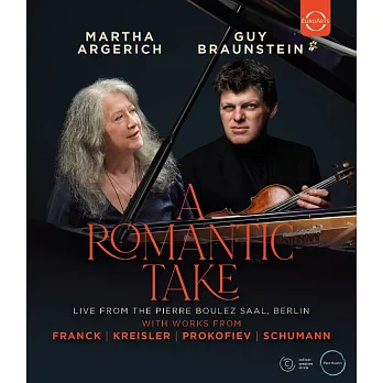 浪漫之旅 - 鋼琴女王阿格麗希與小提琴家蓋伊．布朗斯坦二重奏現場 / 阿格麗希〈鋼琴〉蓋伊．布朗斯坦〈小提琴家〉歐洲進口盤 (DVD)
