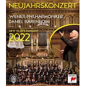 2022維也納新年音樂會 / 巴倫波因 & 維也納愛樂 (BD)