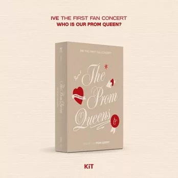 IVE - THE FIRST FAN CONCERT [THE PROM QUEENS] KIT版 韓國進口版
