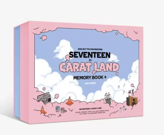SEVENTEEN IN CARAT LAND MEMORY BOOK 七期粉絲見面會 數位碼 (韓國進口版)