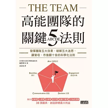 高能團隊的關鍵ＡＢＣＤＥ五法則：發揮團隊五大效果、破解五大迷思，讓營收、市值翻十倍的科學化法則 (電子書)